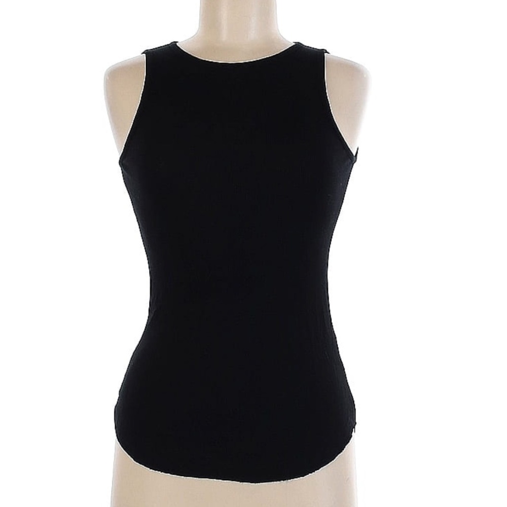 Vince. Black Tank Top Size XS